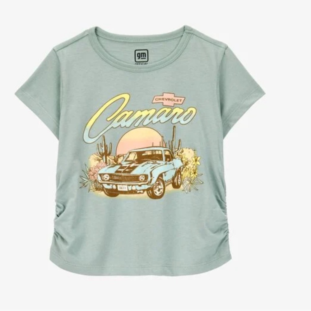 Girls Camaro short sleeve shirt